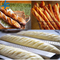 RK Bakeware China Foodservice NSF 10 слотов глазурь алюминиевый противень для выпечки багета