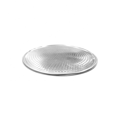 11-дюймовая перфорированная круглая перфорированная форма для пиццы с отверстиями для выпечки, алюминиевая форма для пиццы для пекарни, ресторана или бара
